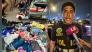 PNP detiene a mujer con 32 denuncias por robo de prendas de vestir en centros comerciales