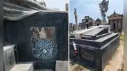 Presbítero Maestro: roban tumbas y lápidas de personajes ilustres del famoso cementerio