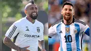 Arturo Vidal reveló que Lionel Messi lo felicitó por fichar por Colo-Colo