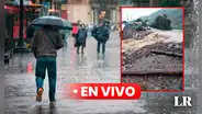 Lluvias en Perú EN VIVO: 393 distritos de la sierra en riesgo muy alto por precipitaciones