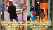 La impresionante decoración de una peruana en fiesta infantil en ITALIA: “Aquí no están acostumbrados”