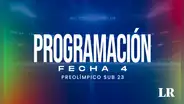 Tabla de posiciones Preolímpico Sub-23: resultados de los partidos de la cuarta fecha