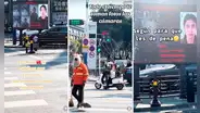 Latino se sorprende al ver que en China exhiben a peatones que no respetan el semáforo en rojo