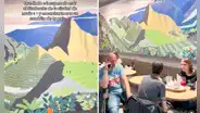 Machu Picchu conquista FRANCIA: mural en Starbucks emociona a peruana