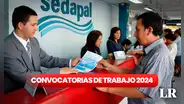 Oportunidad laboral en Lima: Sedapal ofrece empleos con sueldos de hasta S/4.167, ¿cómo postular?