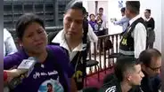 Madre de Katherine Gómez increpa a Sergio Tarache en audiencia: "Mi hija no merecía esto"