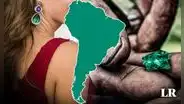 El país con mayor producción de esmeraldas está en Sudamérica: representa hasta el 90% en el mundo