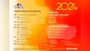 La Sociedad Filarmónica de Lima anuncia la Temporada de Abono 2024
