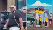 ¿'Los Simpson' predijo las Apple Vision Pro que muchas personas están usando en la calle?