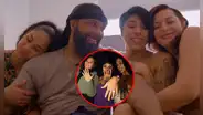 Hombre estadounidense es viral al asegurar que "vive tranquilo" con sus 3 esposas