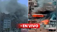 Incendio en El Agustino: siniestro de grandes proporciones se registró en la avenida 10 de noviembre