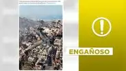 Imagen no corresponde a los incendios de Chile en 2024