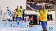 ¡Otra vez campeón! Brasil venció 2-0 a Argentina y se coronó en la Copa América de Futsal 2024