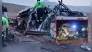 Familia entera muere en choque de camino a fiesta de la Candelaria en la carretera Arequipa-Puno
