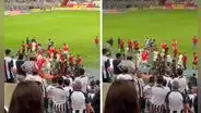 Los polémicos gestos de Riveros y Celi contra hinchas de Alianza tras triunfo de Universitario