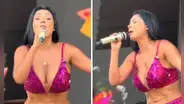 Pamela Franco sorprende en show al interpretar canción favorita de Cueva: "Simplemente amigos"