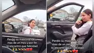 Joven estadounidense conmueve en redes al reencontrarse con su mascota desaparecida