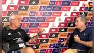 Jorge Fossati encaró a Fleischman durante entrevista por llamarlo "arrugón": "No soy ningún cag***"