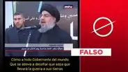 Hezbollah no emitió ninguna amenaza contra el presidente argentino Javier Milei