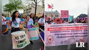 Personas trans se movilizaron en Cercado de Lima contra crímenes de odio: “Tenemos derecho a la vida”