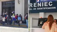 Lima y Arequipa: reportan interminables colas de espera en Reniec por falta de validación biométrica