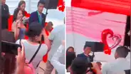 Mujer acude a boda de expareja y le recrimina: "Conmigo tenías 3 hijos y 1 nieta; los abandonaste"
