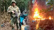 Vraem: narcos siguen procesando cocaína con cemento y gasolina