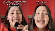 ¿Cuánto gana una cajera en Australia por día? Peruana revela impactante cifra: "más de S/400"