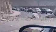 Ate: enormes piedras caen cerca al penal de Barbadillo y bloquean la carretera tras temblor en Lima