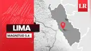 Temblor de magnitud 5.4 se registró en Huaral y remeció Lima hoy