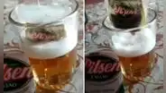 Joven prepara cerveza filtrante y usuarios preguntan dónde venden: "Perfecto para el lonche"