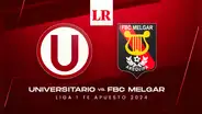 Universitario vs. Melgar EN VIVO: ¿a qué hora juegan y dónde ver el partido por la Liga 1 2024?