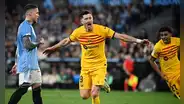 Victoria agónica del Barcelona: derrotó 2-1 al Celta de Vigo, de Renato Tapia, en LaLiga EA Sports