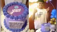Joven es viral tras festejar su cumpleaños con temática de Yape y torta con código QR
