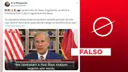 El gobernador de Texas no se refirió al presidente ruso Vladimir Putin ni elogió su gestión