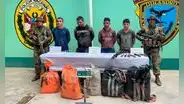 Ucayali: capturan a 4 miembros del temible Comando Vermelho, dedicado al narcotráfico