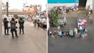 San Juan de Lurigancho: PNP desaloja a cientos de ambulantes de la av. Los Jardines Este