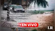 Lluvias extremas en Piura, Tumbes y norte del país EN VIVO: calles inundadas y colapsan desagües