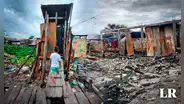 Iquitos: entre escombros, basura y aguas estancadas viven damnificados de incendio en Punchana