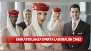 Emirates busca tripulantes en Chile: conoce el sueldo y cómo postular