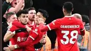 Liverpool volteó el encuentro: ganó 4-1 al Luton Town y es líder de la Premier League