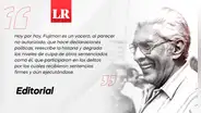 El vocero Alberto Fujimori