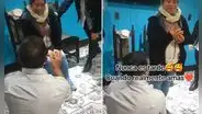 Viral: hombre sorprende y le pide matrimonio a su pareja después de 30 años de convivencia