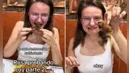 Extranjera probó cuy frito en Perú y su reacción es viral: “En Rusia, el cuy es una mascota”