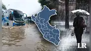Senamhi emite alerta de lluvias intensas, rayos y fuertes vientos durante 4 días: conoce las 7 regiones afectadas