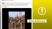 Video no muestra al ejército de Ucrania rindiéndose ante Rusia en 2024
