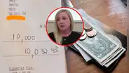 ¡Polémico despido! Mesera estadounidense es separada tras recibir propina de 10.000 dólares