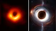 ¿Fanático de la astronomía? Descubre cómo luciría un agujero negro, según la IA