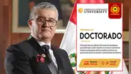 Ministro del Ambiente posee grado de doctor, pero de universidad no licenciada, según H13