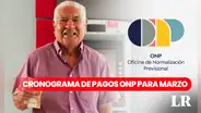 ONP: Revisa el CRONOGRAMA de pagos de pensiones para marzo 2024 vía Banco de la Nación